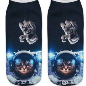 Laste sokid Space cat socks 2 Suurus: 9-13 aastat