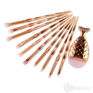 Meigipintslite komplekt Water nymph brushes gold