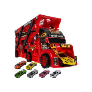 Veoauto 6 autoga A set of a TIR truck with 6 cars