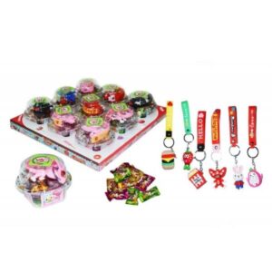 Kummikommid + mänguasi Candy shop