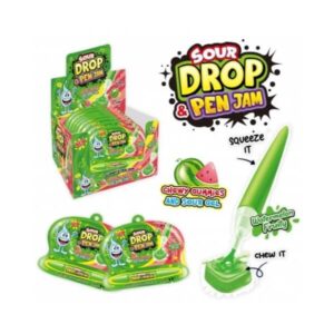 Komm-geel Sour drop and pen jam watermelon