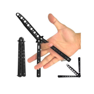 Liblika nuga treeninguks Training butterfly knife - black