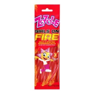 Kummikommid Zozole sticks on fire raspberry