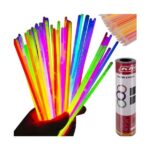Helendavad pulgad Glow sticks 100 pcs