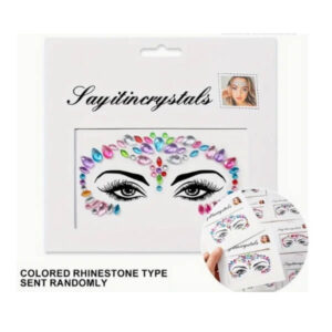 Kleepsud näole Face sticker multicolor