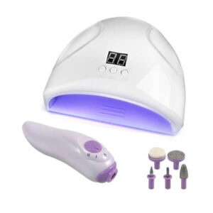 LED UV küünelamp ja küünepuur Hybrid kit lamp 12 led uv 12w milling machine