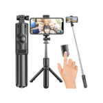 Selfie pulk/statiiv + kaugjuhtimispult 2in1 Selfie stick/tripod + remote control
