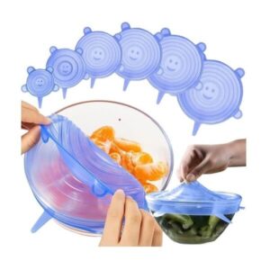 Silikoonkaaned Silicone lids - set of 6