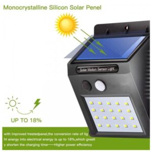 LED-valgusti päikesepatarei Solar light