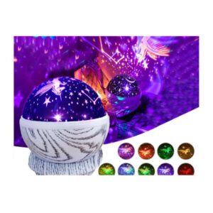 Öövalgusti - projektor Star led night light projector