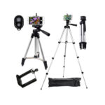 Statiiv Tripod remote control phone holder