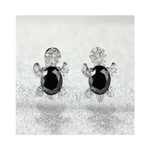 Kõrvarõngad Turtle earrings black