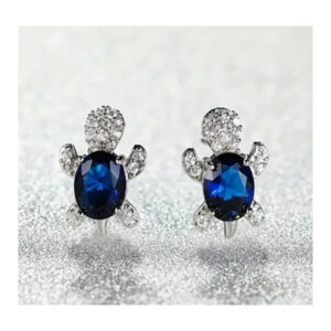 Kõrvarõngad Turtle earrings navy blue