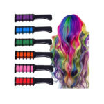 Pestav värv / kriit Washable hair pencil 6 pcs