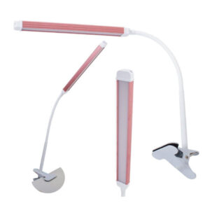 Laualamp Desk lamp with a cosmetic clip