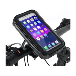 Veekindel telefonihoidja jalgratta lenksule Bicycle phone holder waterproof lockable rotatable 360