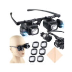 Suurendusprillid Clockwise eye survey 2 led 2x 6x 8x 12x 24x