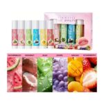 Huulepalsamite komplekt puuviljamaitsetega Lip balm fruit 6 pcs