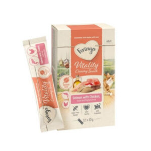 Maius kassile Feringa Vitality creamy snack Lõhe ja kana