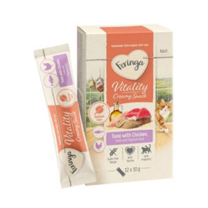 Maius kassile Feringa Vitality creamy snack Tuunikala ja kana