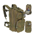 Matkakott Small green hiking backpack