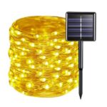 Päikesepaneeliga led valguskett Solar garland 15m IP44 Gardlov
