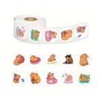 Kleepsud Сapybara stickers 500 pcs