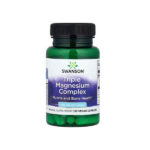 Kolmekordne magneesiumikompleks 400 mg 30 vegankapslit Swanson