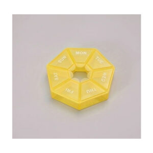 Tabletikarp Pill organizer yellow