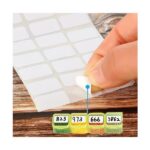 Isekleepuvad valged sildid Self-adhesive white labels