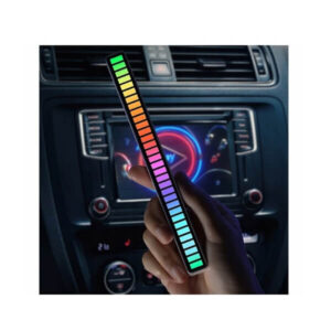 Usb led helile reageeriv rgb valguspaneel Usb led sound response multicolour neon rgb battery