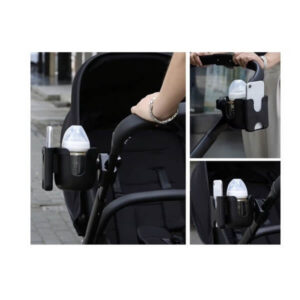 2in1 pudeli- ja telefonhoidja lapsevankrile