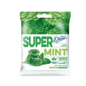 E. Wedel SuperMint piparmētru konfektes 90 g