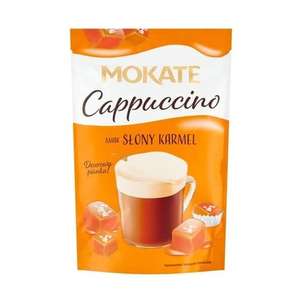Mokate Cappuccino soolatud karamellimaitsega 110 g Mokate Cappuccino with salted caramel flavor 110 g