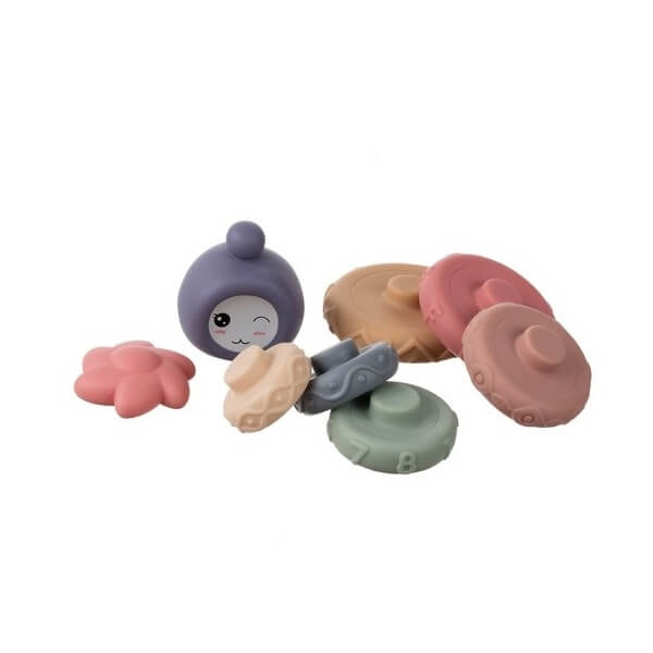 Soft sensory blocks 8 pcs wwww Pehmed sensoorse mänguplokid – 8 tk