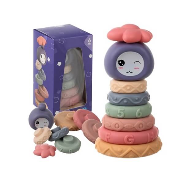 Soft sensory blocks 8 pcs Pehmed sensoorse mänguplokid – 8 tk