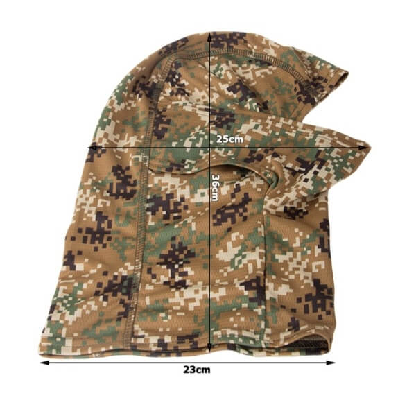 Asg thermoactive balaclava woodsmanship moro tactical 2 ww ASG termoaktiivne balaklava Woodmanship Moro Tactical – usaldusväärne kaitse tuule ja külma eest igal aastaajal