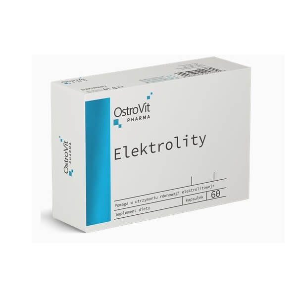 Elektrolüüdid 60 kapslit OstroVit Pharma Electrolytes 60 capsules Электролиты 60 капсул OstroVit Pharma