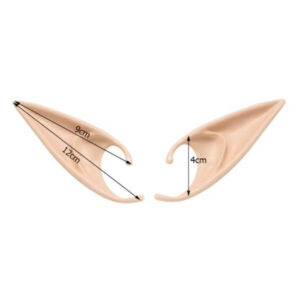 Võlts haldjakõrvad / päkapiku kõrvad – kostüümideks ja Halloweeni jaoks