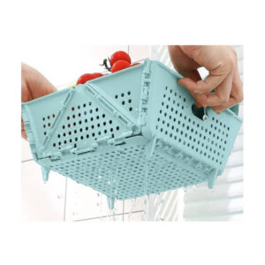 Puuvilja- ja köögiviljakorv / kurn / kokkupandav alus (plastikust)