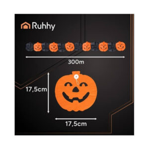 Гирлянда из тыкв на Хэллоуин – 3 м