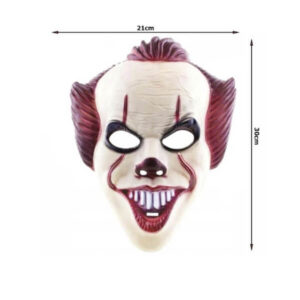 Pennywise-klovninaamari – "IT"-kauhuelokuvan tyyliin