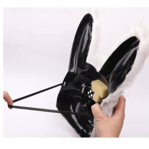 Маска на Хэллоуин – жуткий кролик / психопатический костюм
