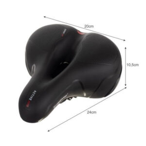 Mugav jalgratta sadul ventilatsiooni ja vihmakaitsega