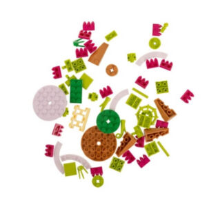 Konstruktor - Ehitusklotsid Lilled 172 tk | Loov 3D komplekt lastele