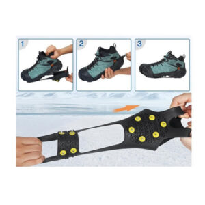 Ledo šuoliai (dygliai) avalynei – neslystantys, dydis 42–45