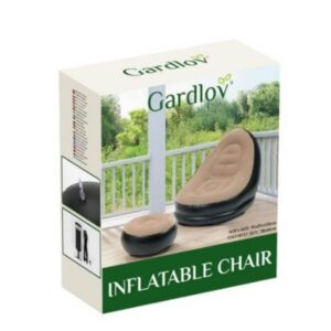 Täispuhutav tool koos jalatoega