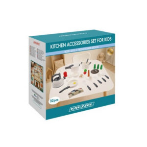 Lasten keittiösetti – 32-osainen kattiloiden ja keittiövälineiden setti!