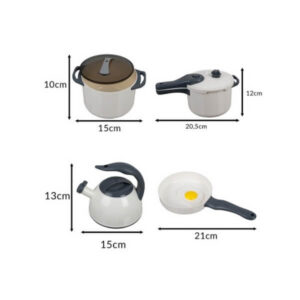 Lasten keittiösetti – 32-osainen kattiloiden ja keittiövälineiden setti!