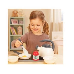 Детский кухонный набор – 32 предмета, комплект кастрюль и кухонных принадлежностей!